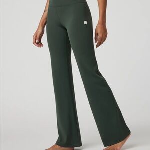 Vuori Dark Green Flare Pants
